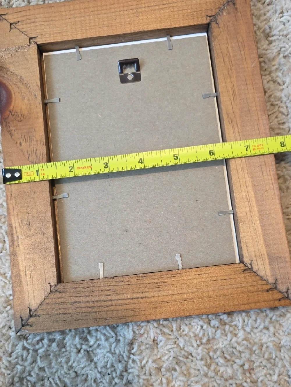 Linda Spivey Rustic Brown Wooden Picture Frame with Birdhouse Art